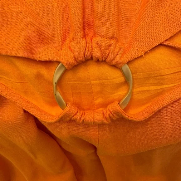 🔥🔥🔥🔥🔥 Orange Cutout Maxi Dress - Picture 11 of 16